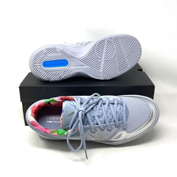 Converse G4 OX Obsidian Low Top Blue Silver Mesh Men’s Size Sneakers 170298C - Picture 7 of 11